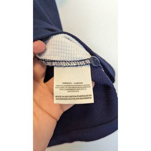 Nike Dri-Fit Polo Shirt Large Collared Golf/sports Top - Picture 3 of 5